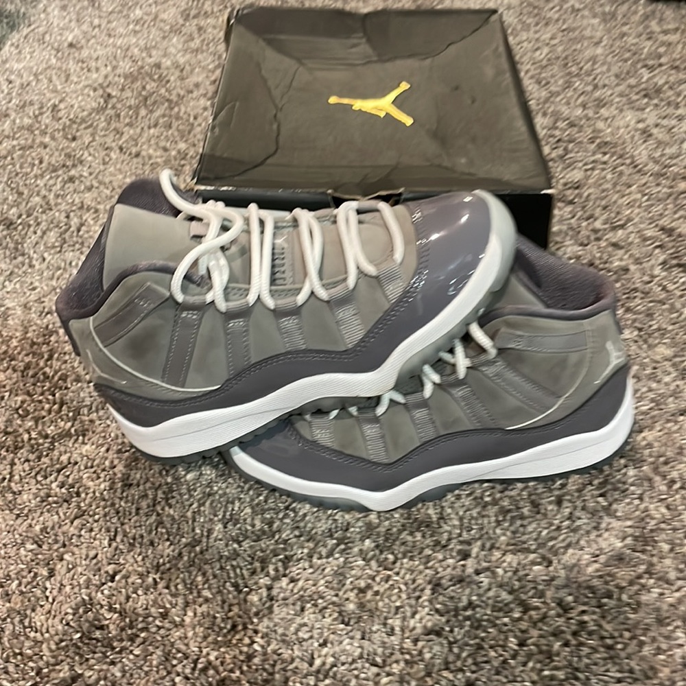 Jordan 11 Grade School 13c Cool Grey